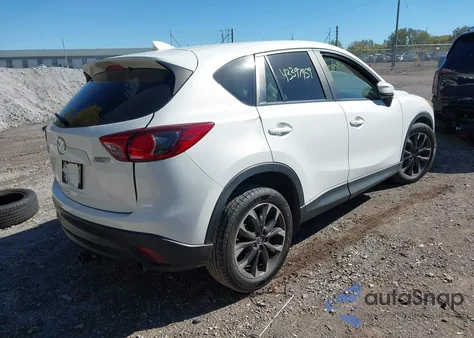 2016 Mazda Cx-5 Grand Touring из США, поврежденный, VIN JM3KE4DY4G0852757